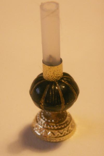 une lampe à pétrole