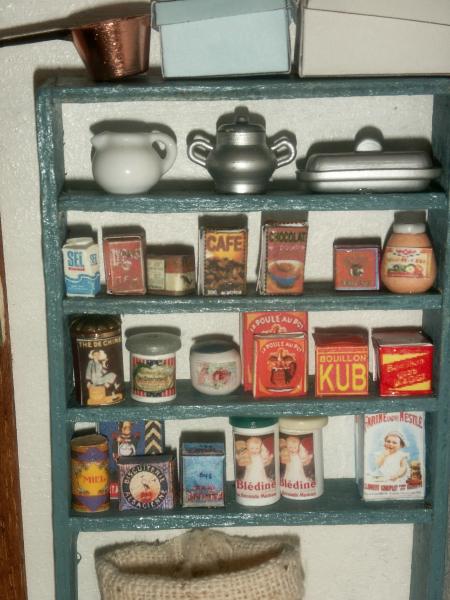 une épicerie en cours de réalisation...